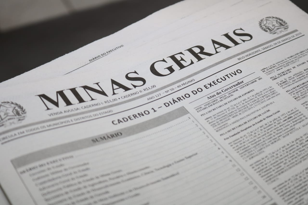 Diário Oficial de Minas Gerais completa 132 anos a serviço da Transparência
